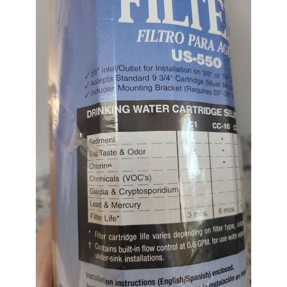 Ametek US-550 Water Filter for Kleen-Plus Filtration System- Brand New - Picture 3 of 5